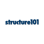 This is an image showing logo of structure 101