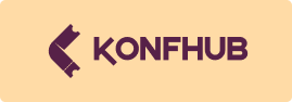 This is an image showing logo of KonfHub Technologies