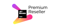 This is an image showing logo of JetBrains Premium Reseller