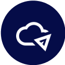 This is an image showing icon of cloud native