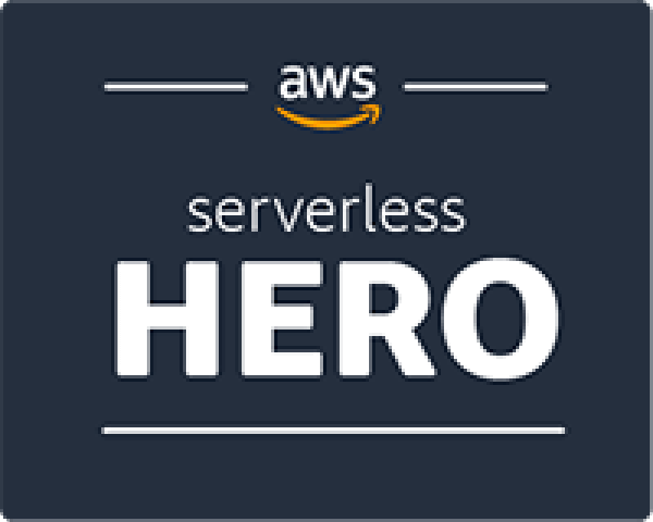 This is an image showing logo of AWS Serverless Hero